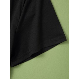 Women'S Casual V-Neck T-Shirt with 