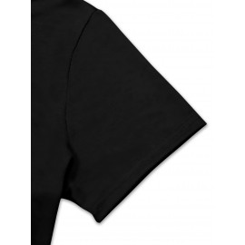 Women'S Casual Sushi Print T-Shirt - Short Sleeve Crew Neck, Vibrant Japanese Food Design, Machine Washable, Perfect for Spring/Summer Outings & Beach Vacations, Beachwear Tshirt | Playful Print Top | Machine Washable Top, Sushi Tshirt