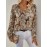 Women'S Elegant V-Neck Sweater - All-Season Long Sleeve Pullover Sweater with Brown/Black/Beige/White/Gray/Blue/Red/Orange/ - Office, Party, Everyday Chic Outfits - Women'S Sweater for Year-Round Wear, Office Attire, Bohemian Style